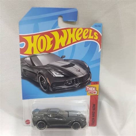 Hot Wheels Corvette C Z Black THEN AND NOW Shopee Malaysia