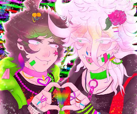 Scene Komahina Danganronpa Amino