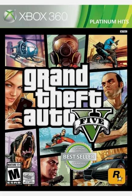 GRAND THEFT AUTO V 5 Five X36 NEW SEALED Microsoft 2013 Xbox X360