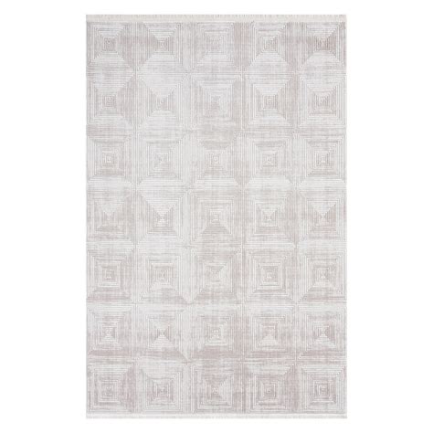 Seyran Roma Geometric Pattern Carpet Rug 240x340cm Tandc