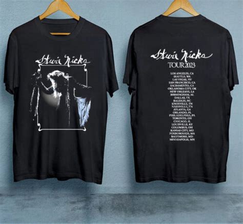 Stevie Nicks 2023 Tour T Shirt Stevie Nicks Tour 2023 Live In Concert