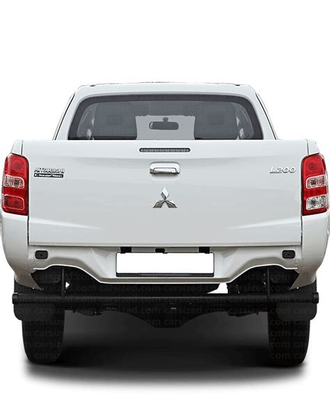 Dimensions Mitsubishi L200 2015 Present Vs Mitsubishi Pajero 1999 2006