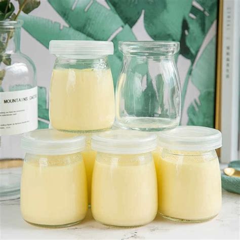 Jual Set Isi Pcs Jar Kaca Ml Toples Kaca Pudding Jar Botol