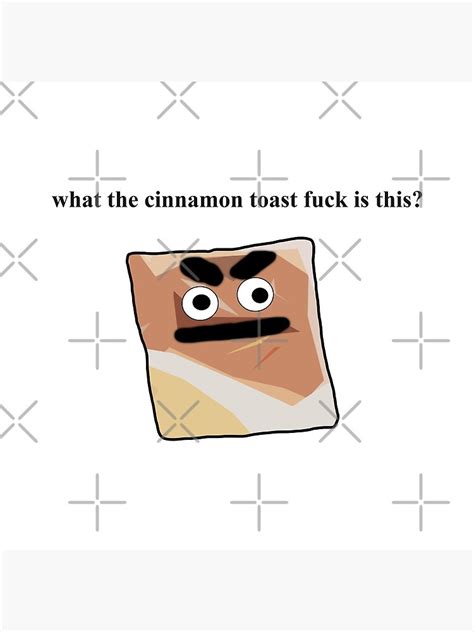 What The Cinnamon Toast Fuck Is This Meme Canvas Print By Barnyardy Redbubble