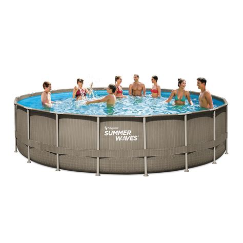 Summer Waves Ft Elite Frame Pool Walmart Canada Summer Waves In