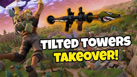 Tilted Towers Takeover Kills Solo Win Fortnite Youtube