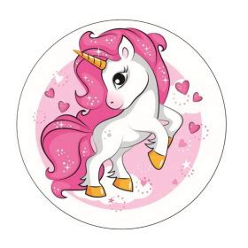 Disque Azyme Licorne 20 Cm