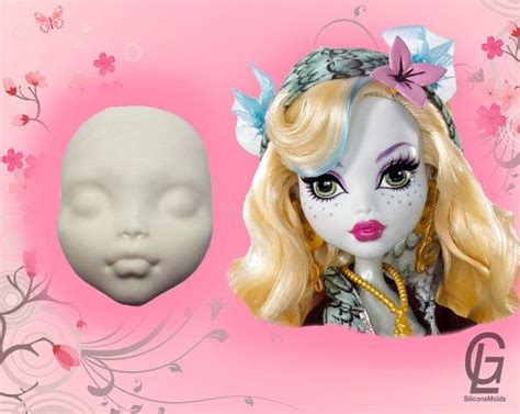 Face Silicone Mold Monsterhigh Lagoona Face Silicone Mold