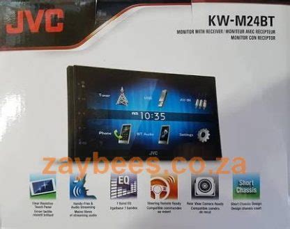 JVC KW M150BT DOUBLE DIN 6 8 INCH TOUCH SCREEN AV MONITOR BLUETOOTH