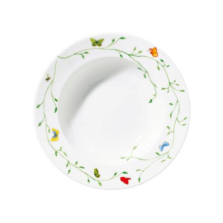 Assiette Creuse 24 5 Cm En Porcelaine Histoire Naturelle Raynaud