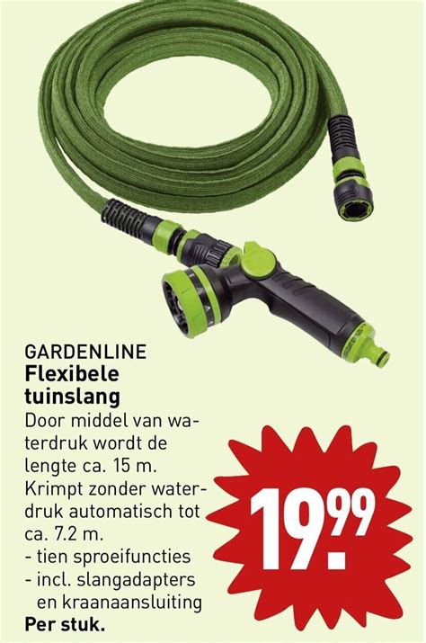 Gardenline Flexibele Tuinslang Aanbieding Bij ALDI