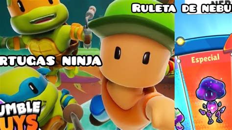 Jugando La Actualizacion De Las Tortugas Ninja En Stumble Guys Youtube