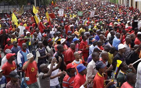 Tens of thousands protest in South Africa - cleveland.com