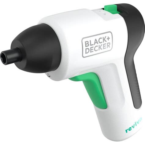 Black & Decker Akku-Bohrschrauber Akku-Schrauber reviva, 3,6Volt