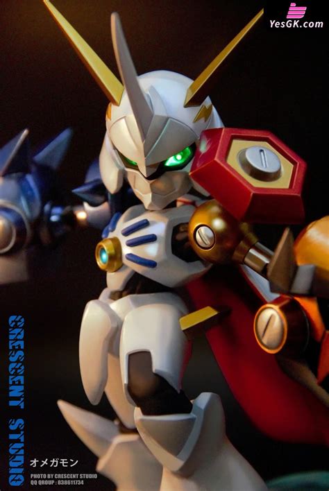 Digimon x Medabots - Royal Knights Omegamon Resin Statue - Crescent St ...