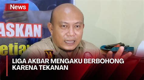 Liga Akbar Siap Hadapi Laporan Iptu Rudiana Usai Cabut Keterangan 2016