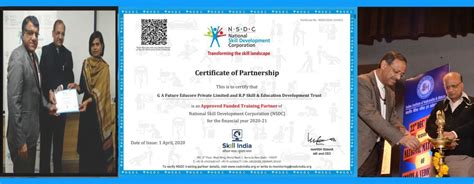 NSDC Certificate of Partnership - IIVA (NSDC-National Skill Development ...