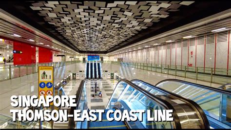 SMRT Thomson East Coast Line Stage 2 TE1 Woodlands North To TE9