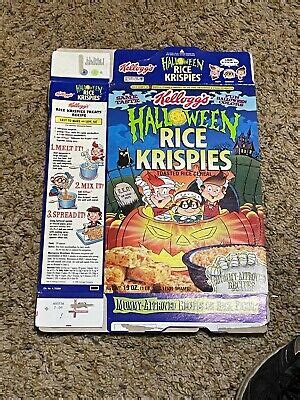 VINTAGE 1996 KELLOGGS Cocoa Krispies Empty Cereal Box Funny Photo