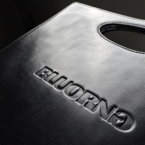 Leather Bag Black Bluorng