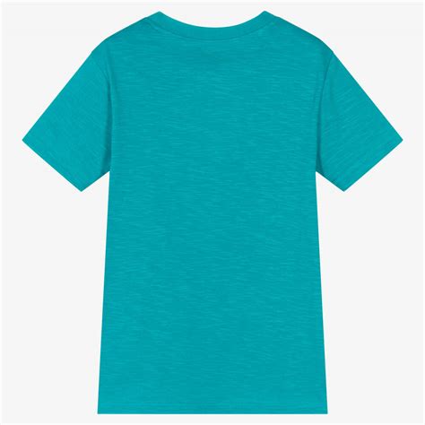 Hatley Boys Blue Shark Cotton T Shirt Childrensalon Outlet
