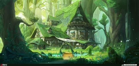 Artstation Witchs House