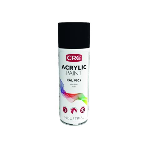 Crc Industries Acrylic Spray Tiefschwarz Matt Sfs