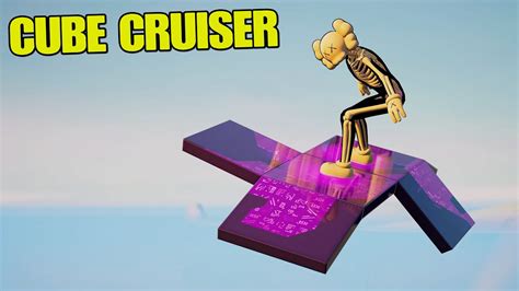 Fortnite New Glider Gameplaycube Cruiser Cube Glider Youtube