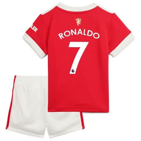 Fu Balltrikots Manchester United Cristiano Ronaldo Kinder Heim