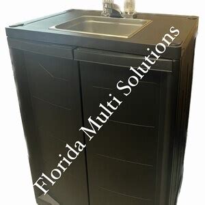 Portable Handwash Sink Self Contained Hot Cold Water Etsy