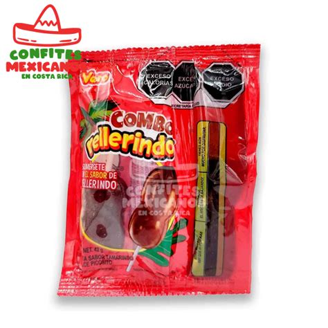 Chupa Combo De Rellerindo Sabor Tamarindo Confites Mexicanos En Costa