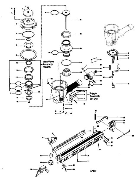 Paslode Framing Nailer Parts Schematic | Reviewmotors.co