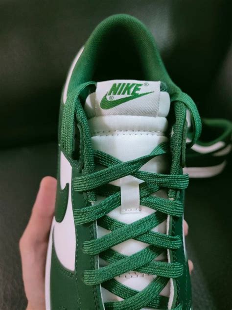 Nike Dunk Low Team Green 綠白 他的時尚 鞋 運動鞋在旋轉拍賣