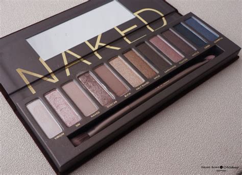 Urban Decay Naked Eyeshadow Palette Review Swatches Price Heart Bows Makeup