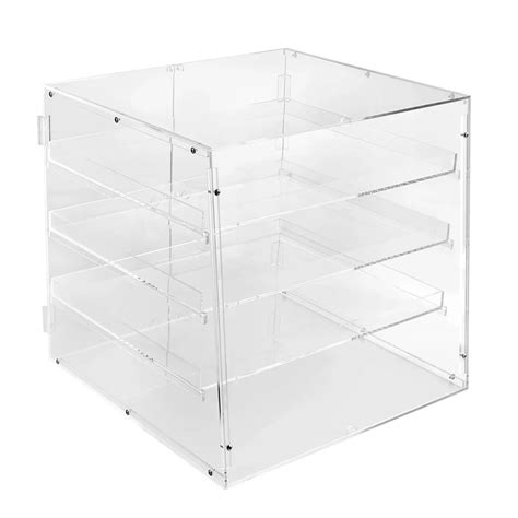 Bread Dessert Display Bakery Box Case Stand Acrylic Risers For Food