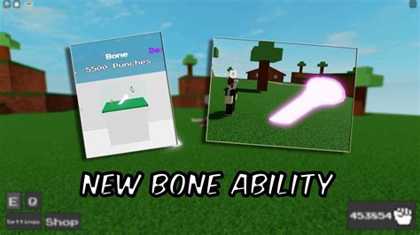 NEW Bone Ability Showcase Ability Wars Roblox YouTube