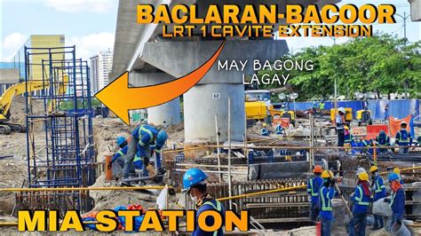 LRT 1 CAVITE EXTENSION UPDATE MIA STATION APRIL 3 2022 YouTube