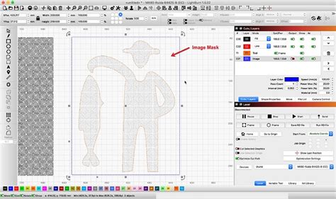 Image Mask With A Seamless Texture Lightburn Software Questions