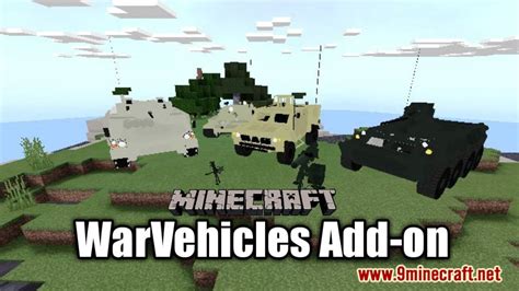 WarVehicles Addon (1.19) for Minecraft PE/Bedrock - Mc-Mod.Net