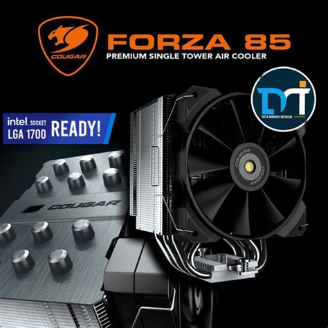 Jual Cougar Forza Premium Single Tower Air Cpu Cooler For Intel