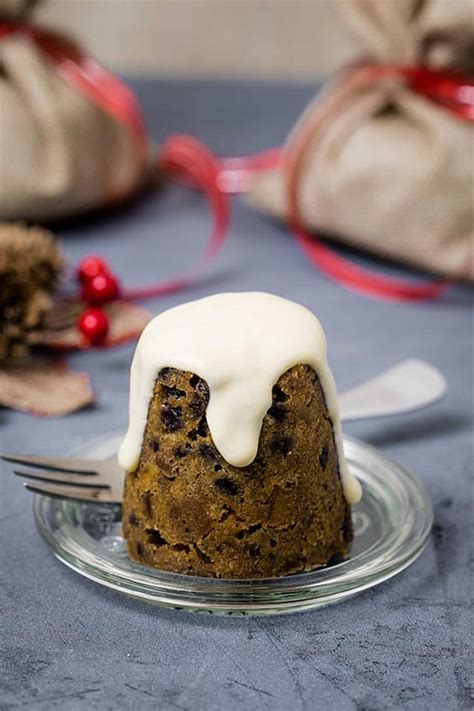 Individual Steamed Christmas Puddings - Steam & Bake