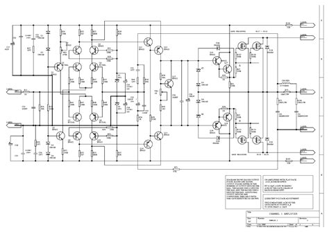 Schematic Power Amplifier Crest Audio Ca 18 Iot Wiring Diagram