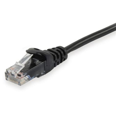 Equip Cabo De Rede RJ45 U UTP Cat 6 Preto 0 25m PcComponentes