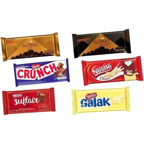 Barra De Chocolate NestlÉ 80g 90g Sabores Variados Shopee Brasil