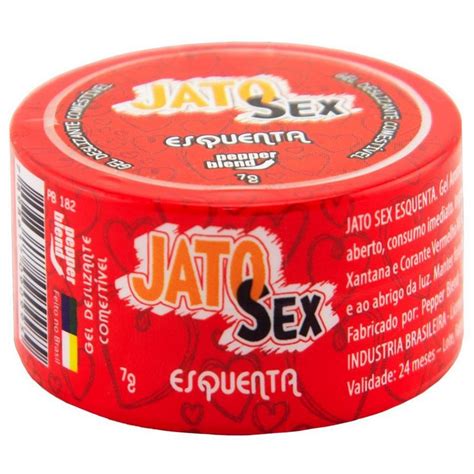 Jato Sex Esquenta Excitante Gel 7g Pepper Blend Modo Sexy