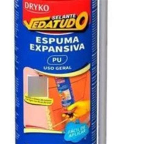 Espuma Expansiva Para Veda O Multiuso Ml Vedatudo Dryko Leroy Merlin