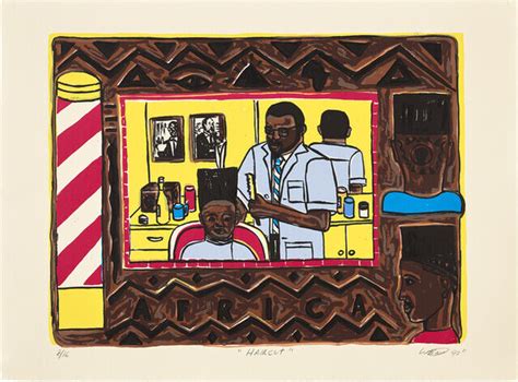 Willie Birch Haircut 1992 Artsy