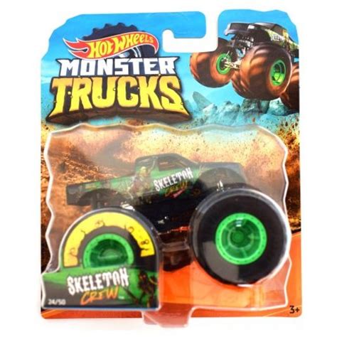 Hot Wheels Monster Trucks Kaskad Rsk Kousky Skeleton Crew Max Kovy Hra Ky