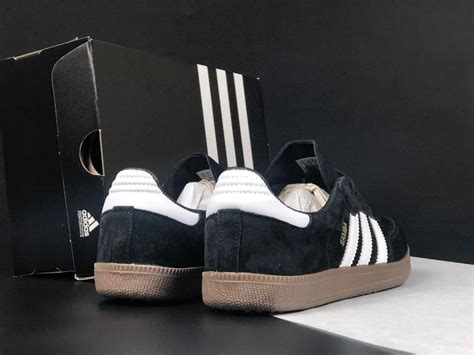 Чоловічі кросівки Adidas Samba Мужские кроссовки Адидас черные кеды: 1 ...