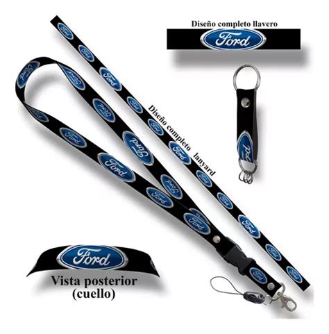 Busca Lanyard Porta Gafete Liston Sublimado Digital B Ford Mustang A La